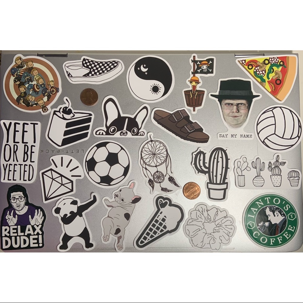 22 Assorted Stickers